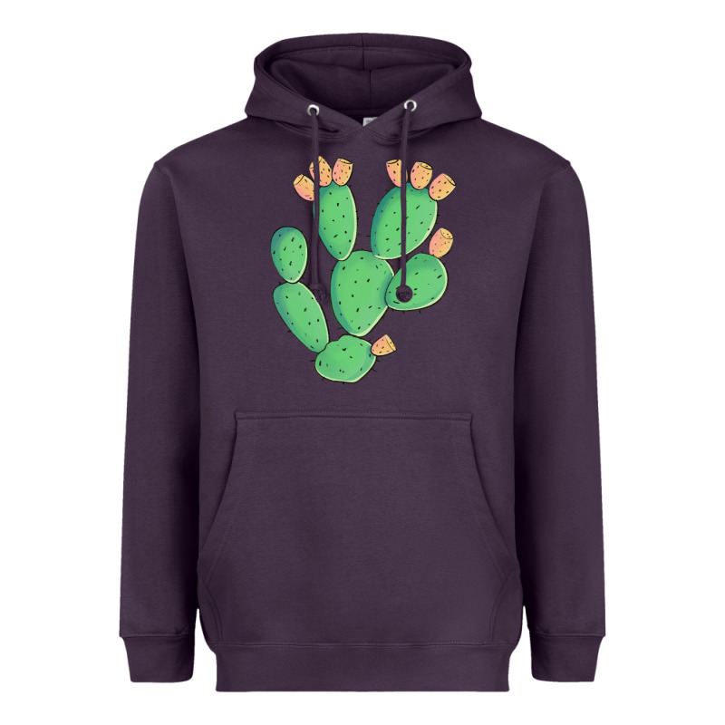 Texas Prickly Pear Cactus Heavyweight Hoodie by Artiststas | Teevron