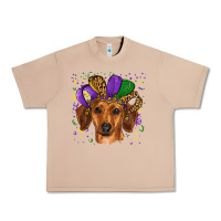 Burro mardi gras hat dachshund Urban Heavy Tee - RanaPortraitStore