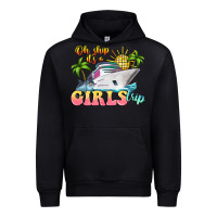 Black oh ship it's a girls trip Urban Hoodie - LillyAllenDesigns