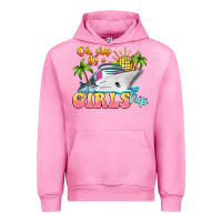 Fuchsia Pink oh ship it's a girls trip Urban Hoodie - LillyAllenDesigns