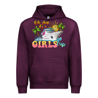Mauve Wine oh ship it's a girls trip Urban Hoodie - LillyAllenDesigns