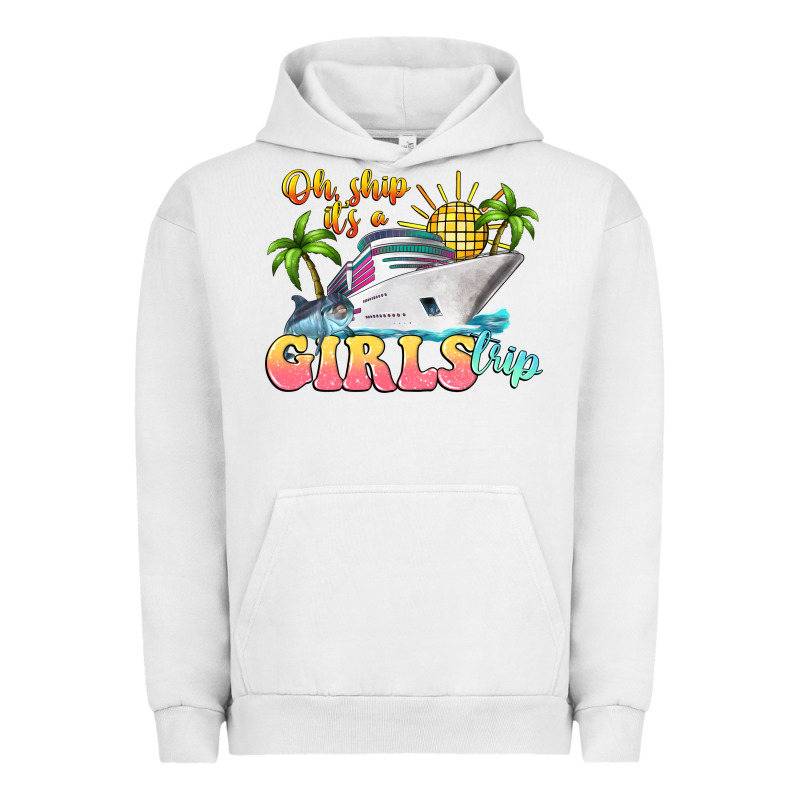 Oh Ship It's A Girls Trip Urban Hoodie by LillyAllenDesigns | Teevron