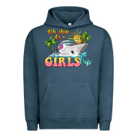 Pigment Midnight Navy oh ship it's a girls trip Urban Hoodie - LillyAllenDesigns