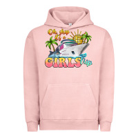Pigment Salmon oh ship it's a girls trip Urban Hoodie - LillyAllenDesigns