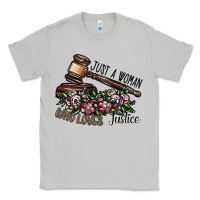 Moon Dust just a woman who loves justice Classic Tee - SublimationCraftShop