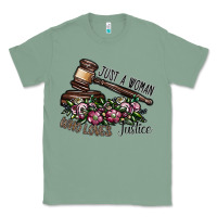 Sage just a woman who loves justice Classic Tee - SublimationCraftShop