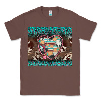 Chestnut western nurse stethoscope turquoise leopardes Classic Tee - BarkalooDesign