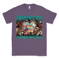 Lavender western nurse stethoscope turquoise leopardes Classic Tee - BarkalooDesign