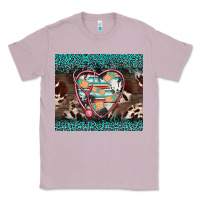 Lilac western nurse stethoscope turquoise leopardes Classic Tee - BarkalooDesign