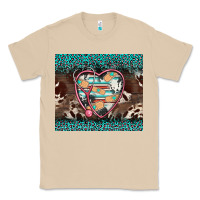 Mushroom western nurse stethoscope turquoise leopardes Classic Tee - BarkalooDesign