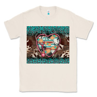 Natural western nurse stethoscope turquoise leopardes Classic Tee - BarkalooDesign