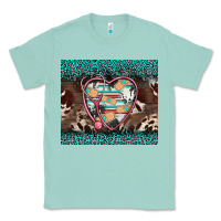 Seafoam western nurse stethoscope turquoise leopardes Classic Tee - BarkalooDesign