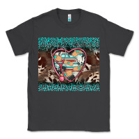 Smoke western nurse stethoscope turquoise leopardes Classic Tee - BarkalooDesign