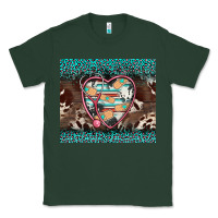 Sports Green western nurse stethoscope turquoise leopardes Classic Tee - BarkalooDesign