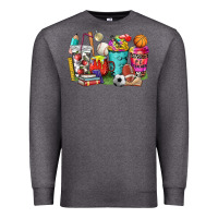 Charcoal Heather p.e. teacher coffee cups Premium Sweatshirt - NancyCooperArtShop