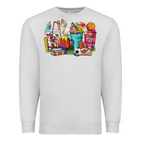 Dove Grey p.e. teacher coffee cups Premium Sweatshirt - NancyCooperArtShop