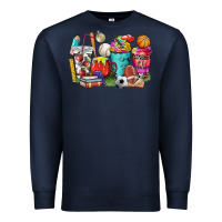 Navy p.e. teacher coffee cups Premium Sweatshirt - NancyCooperArtShop