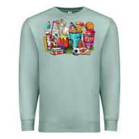 Seafoam p.e. teacher coffee cups Premium Sweatshirt - NancyCooperArtShop