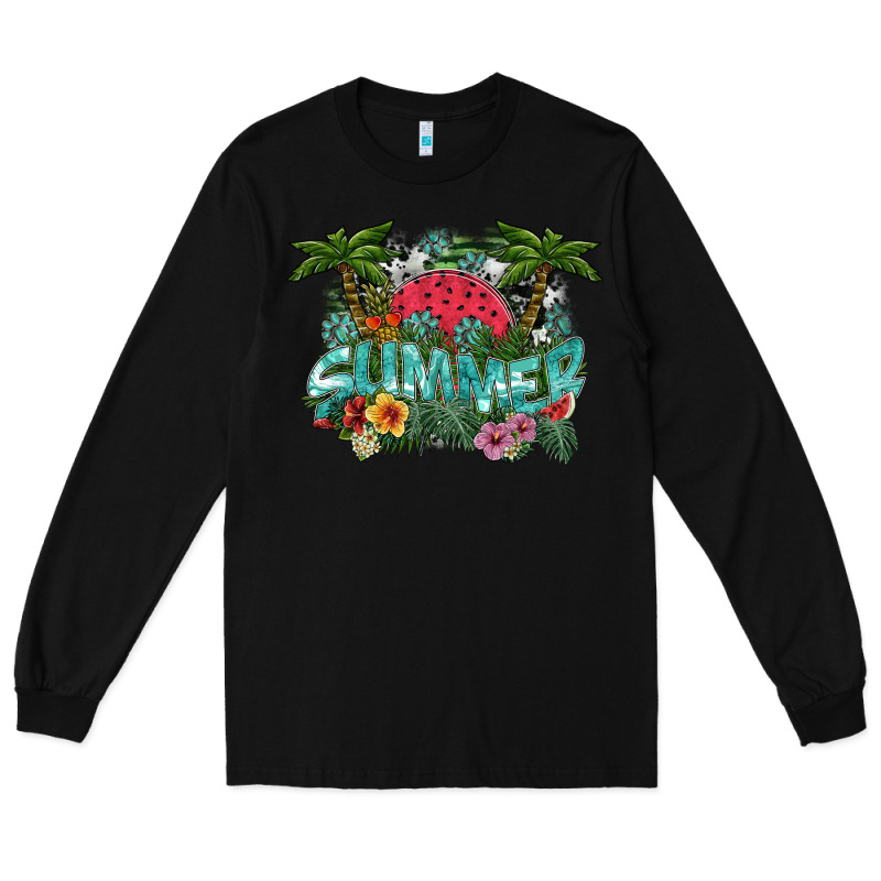 Summer Long Sleeve Tee by SublimationCraftShop | Teevron