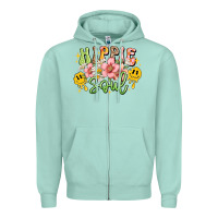 Seafoam hippie soul Zipper Hoodie - JahusDesignShop