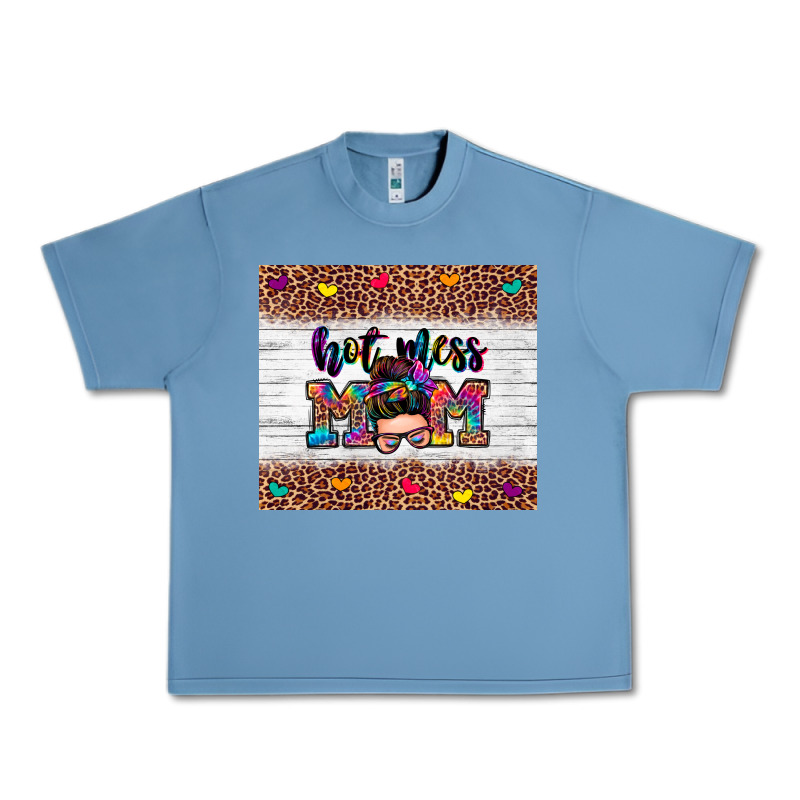 Hot Mess Mom Urban Heavy Tee by Zillion Design Studio | Teevron