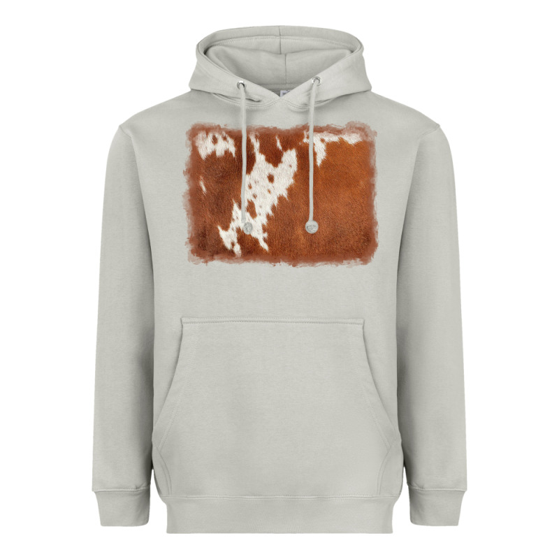 Cowhide Background Heavyweight Hoodie by AdoDesignShop | Teevron
