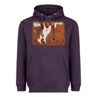 Plum cowhide background Heavyweight Hoodie - AdoDesignShop