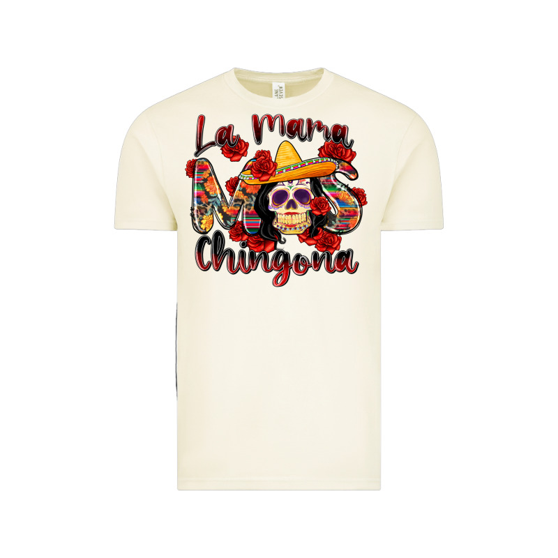 La Mama Mas Chingona Vintage Tee by Zillion Design Studio | Teevron