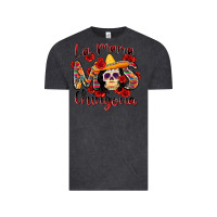 Vintage Black la mama mas chingona Vintage Tee - Zillion Design Studio