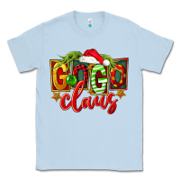 Dusty Blue christmas gogo claus Classic Tee - FaDigitalArtStudio