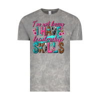 Cloud Rock im not bossy i have leadership skills Vintage Tee - texasbilliewilder