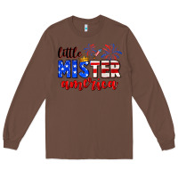 Chestnut little mister america Long Sleeve Tee - Neo Western