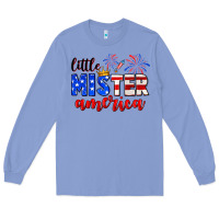 Colony Blue little mister america Long Sleeve Tee - Neo Western