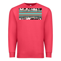 Cardinal western cowhide serape sunflower mama license plate Premium Sweatshirt - BarkalooDesign
