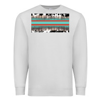 Dove Grey western cowhide serape sunflower mama license plate Premium Sweatshirt - BarkalooDesign