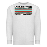 Oatmeal Heather western cowhide serape sunflower mama license plate Premium Sweatshirt - BarkalooDesign