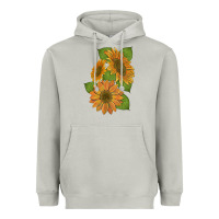Moon Dust sunflowers Heavyweight Hoodie - Artiststas