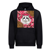 Foreset Green ragdoll cat Urban Hoodie - LillyAllenDesigns