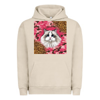 Pigment French Oak ragdoll cat Urban Hoodie - LillyAllenDesigns