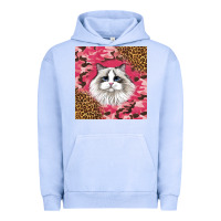 Pigment Grape Ice ragdoll cat Urban Hoodie - LillyAllenDesigns