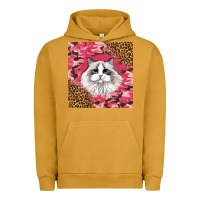Pigment Peanut Butter ragdoll cat Urban Hoodie - LillyAllenDesigns