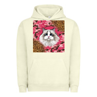 Pigment Pistachio ragdoll cat Urban Hoodie - LillyAllenDesigns