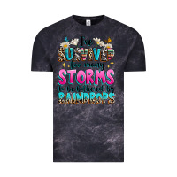 Cloud Black ive survived too many storms to be bothered by raindrops Vintage Tee - texasbilliewilder