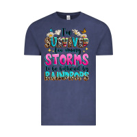 Vintage Denim ive survived too many storms to be bothered by raindrops Vintage Tee - texasbilliewilder