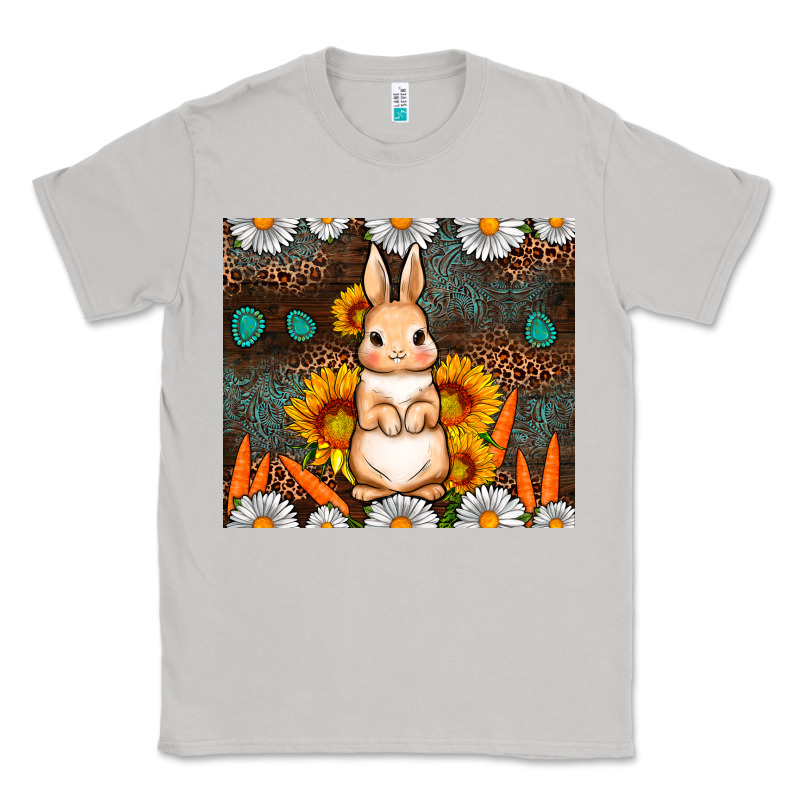 Rabbit Daisy Sunflower Leopard 20oz Tumbler Classic Tee by Neo Western | Teevron