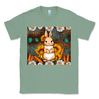 Sage Rabbit daisy sunflower leopard 20oz tumbler Classic Tee - Neo Western