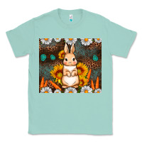 Seafoam Rabbit daisy sunflower leopard 20oz tumbler Classic Tee - Neo Western