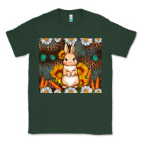Sports Green Rabbit daisy sunflower leopard 20oz tumbler Classic Tee - Neo Western