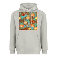 Moon Dust plaid fall pumpkin seamless Heavyweight Hoodie - AdoDesignShop