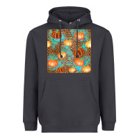 Smoke plaid fall pumpkin seamless Heavyweight Hoodie - AdoDesignShop